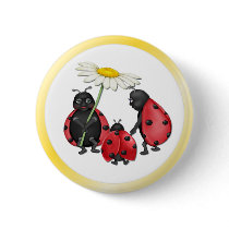 Ladybug Stroll buttons