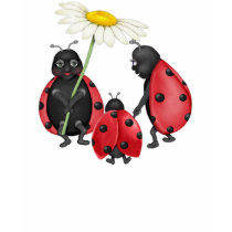 Ladybug Stroll t-shirts