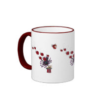 Ladybug Swarm mugs