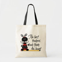Ladybug Teacher's Tote Bag