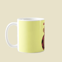 Ladybug Teddy Bear Mug