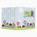 Ladybug Themed 2" Binder