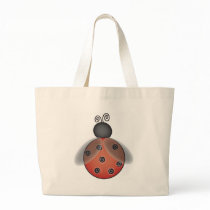 Ladybug Tote bags by sldeberard Ladybug Tote bags