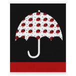 Ladybug Umbrella Design Full Color Flyer