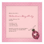 Ladybug :: Valentine's Day Party Invitation