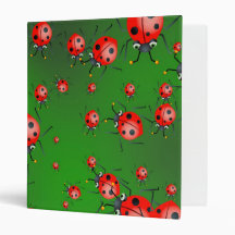 Ladybug Wallpaper Binder