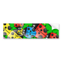 Ladybug Wallpaper bumper stickers