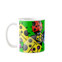 Ladybug Wallpaper Mug