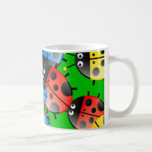 Ladybug Wallpaper Mug