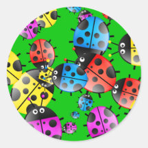 Ladybug Wallpaper Sticker