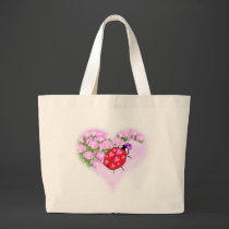 Ladybug with Hearts bags