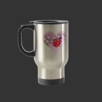Ladybug with Hearts mugs