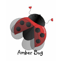 Ladybug with Open Wings t-shirts by candystore Ladybug with Open Wings t-shirts
