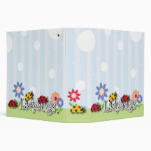 Ladybugs 2" Binder