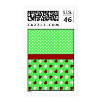 Ladybugs and Daisies Postage