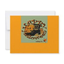 Ladybugs Art  "Halloween" invitations