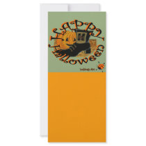 Ladybugs Art  "Halloween" rack cards