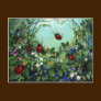 Ladybugs At Play Post Card