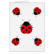 Ladybugs Blank Card by ladybugland Ladybugs Blank Card