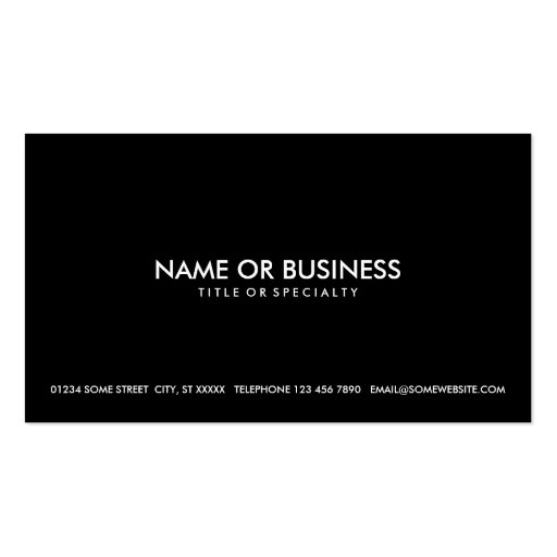 ladybugs business card (back side)