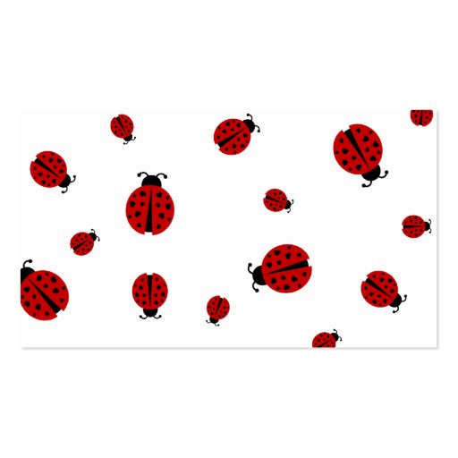 ladybugs business card