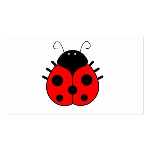 Ladybugs Business Card (back side)