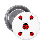 Ladybugs Button