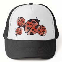LADYBUGS by SHARON SHARPE hats