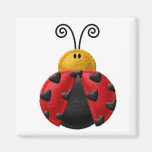 LADYBUGS Locker Magnets, Refrigerator