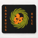 Ladybugs mousepads by BugsbyMaria Ladybugs mousepads