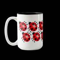Ladybugs | Mug Large by celtxian Ladybugs | Mug Large