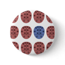 Ladybugs Pink and Blue buttons