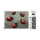 Ladybugs Postage Stamp