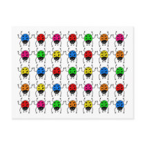 ladybugs post card