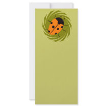 Ladybugs Rack Cards