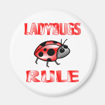 LADYBUGS RULE MAGNETS