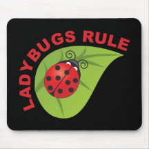 Ladybugs Rule Mousepad