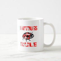 LADYBUGS RULE MUGS