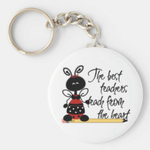 Ladybugs Teacher's Key Chain