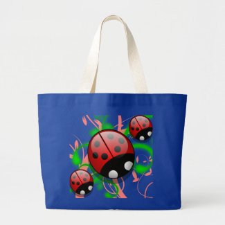 Ladybugs Tote Bag