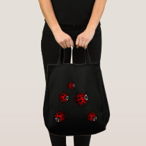 Ladybugs Tote Bag Environmental Ladybugs Tote Bag