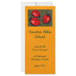 LADYBUGS: VACATION BIBLE SCHOOL INVITATION CARDS rack cards