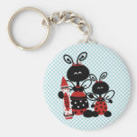 Ladybugs with Color Teacher's Key Chain