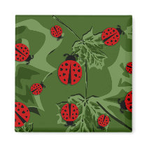 ladybugz. refrigerator magnets