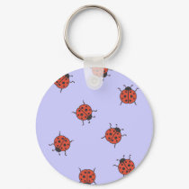 Ladybugz Pattern keychains