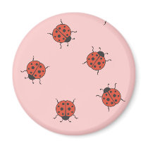 Ladybugz Pattern magnets