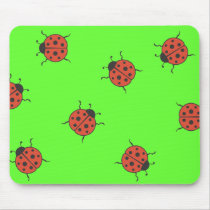 Ladybugz Pattern mousepads