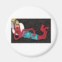 LadyDevil Magnets
