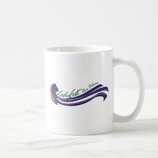 Ladyfest New Orleans Logo Coffee Mugs