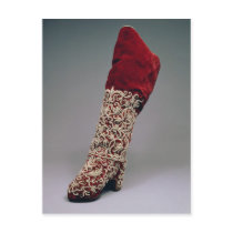 Lady's boot, 1650-1700 postcards